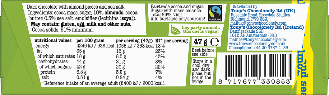 dark almond sea salt 51%